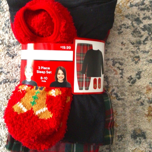 Kids Christmas 3 piece sleep set - Picture 1 of 3